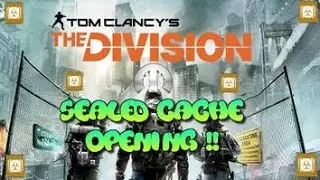 Tom Clancy's The Division Sealed Cache Opening