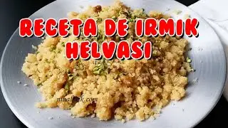 RECETA DE IRMIK HERLVASI POSTRE TURCO