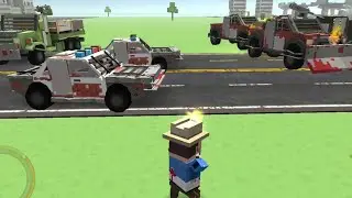 BLOCKAPOLYPSE Zombie Shooter: Mr. Sharp is Mad Scientist's Step Brother and he is trying to kill him