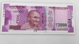Here is how new notes of Rs 500 and Rs 2000 will look like