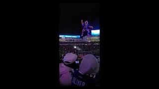 Buffalo Bills Sunday Night Lights Halftime Drone Show