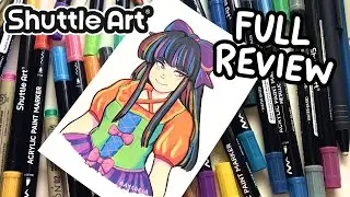 shuttle art acrylic paint markers: full review