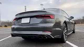 2018 Audi S5  Stock Exhaust - Comfort/Dynamic Revs