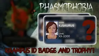 UNLOCK KRAMPUS ID CARD AND TROPHY BEFORE THEY'RE GONE | Phasmophobia WINTER'S JEST 2024