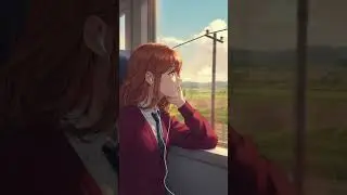 the train window scene in every anime that makes me feel things 🚃🍂#aivideo #trainride #電車 #windows