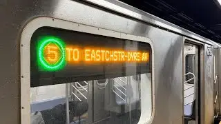 Full Ride R142 (5) train to Eastchester-Dyre Avenue via Lexington Avenue Express & Bronx Local