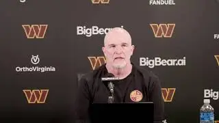 HC Dan Quinn Speaks to the Media the Day After the Loss to the Cowboys | Washington Commanders