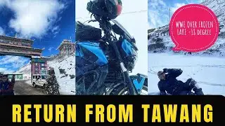 Walking on frozen sela lake at -18 degree| Jaswant Garh war memorial|wwe in snow|mountain sickeness