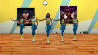 The Fabulous Dancing Dolls of Southern University Strut Practice (Sims 4 Animation)
