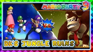 Mario Party 9 - DK's Jungle Ruins! (4 Player) FINALE
