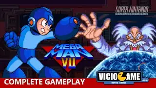 🎮 Mega Man 7 (Super Nintendo) Complete Gameplay