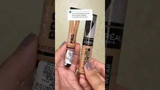 Battle of Concealers: L.A. Girl Pure Beige vs L&rsquo;Or&eacute;al 317 🔥