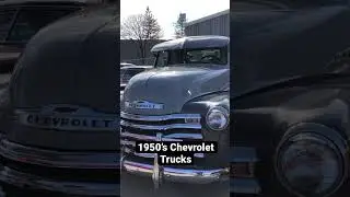 1950&rsquo;s Chevrolet Trucks and Cars.