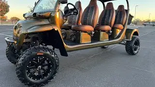 LAMBORGHINI GREEN E6 LIMO GEM CAR MONSTER LIFT, LITHIUM BATTERY