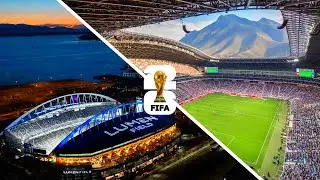 Рейтинг стадионов Чемпионата мира по футболу 2026 года!