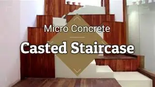 Microtopping Casted Staircase!!