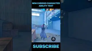 new chrono character ability test in free fire max 🔥🎮🎧#freefire #freefiremax #freefireindia #ff