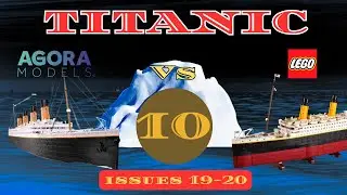 MASSIVE Titanic Build Episode! LEGO vs Agora Models | Light My Bricks Install + 2x Funnel Assembly