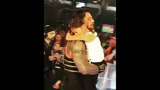 Roman reigns with His Daughter 👋❤💙 Wrestlemania moment #shorts