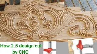 How to design 2.5d luxury bed/2.5d bed design kese kat te hai 😱🔥full video #viralvideo #woodworking