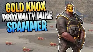 FORTNITE - New GOLD KNOX Proximity Mine Constructor Save The World Gameplay