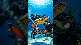 Fun Facts! Rayden's Endangered Expedition: The Hawksbill Sea Turtle 🐢  #animalfacts #funfacts