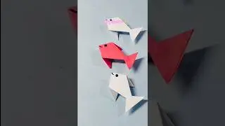 Paper Fish Making Short #diy #papercraft #origami @jaycreation2024