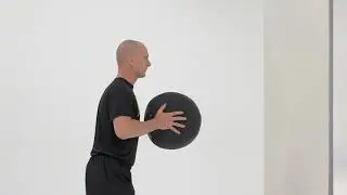 Medicine Ball Drill 1 Exercise 1 - Chest Pass Lateral