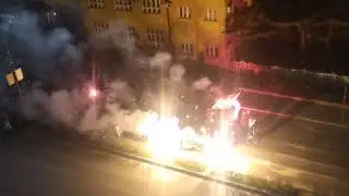 Navijaci Zvede Ludnica u Nisu 🔥🔥