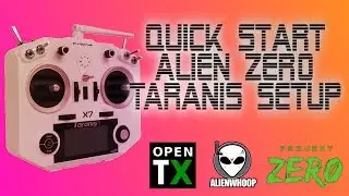 Setting up your Taranis for the AlienWhoop ZER0