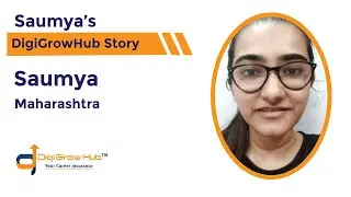 #testimonial #digigrowhub #career||Listen to Soumya's Story for DigiGrowHub||