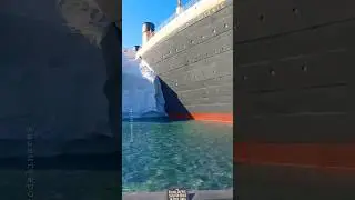 Me he construido el Titanic en la piscina de la urbanizaci&oacute;n. Obsesi&oacute;n por el Titanic.#titanic￼