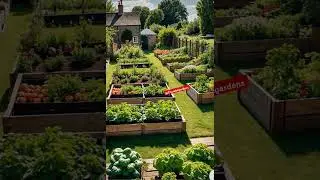 🏡 1 Acre Homestead Backyard Garden Layout 🌱 Perfect Plan for MAX Harvest #backyardideas #diygarden