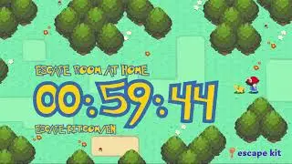 POKEMON Countdown 1 hour (60 minutes) - Escape Room at home - Treasure hunt - Escape Kit
