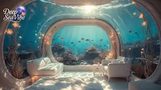 Positive Morning Music ☕ Gentle Underwater Piano & Harp to Wake Up Happy