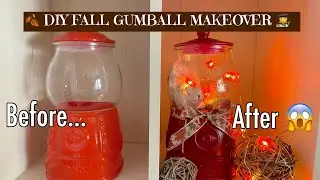 🍂 DIY FALL GUMBALL MAKEOVER 👩&zwj;🎨