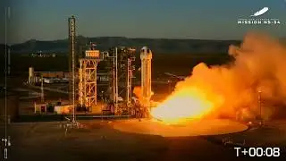 LIFTOFF! Blue Origin NS-34 Crew Launch