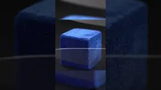 Satisfying Velvet Cubes Cutting 🟥✨ | Soft Luxury ASMR #satisfying #asmr #aishorts