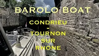 Timelapse nr 049 from Condrieu to Tournon - Rhône river