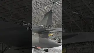 Why the B-1's Tail is Split #aviation #b1 #lancer #avgeek #history