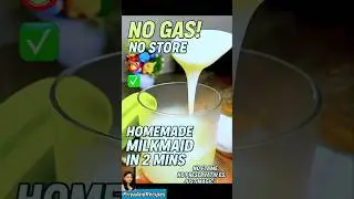 Homemade Milkmaid Recipe | Condensed Milk in Minutes | #shorts #ytshorts #viral #easyrecipe #ytshort