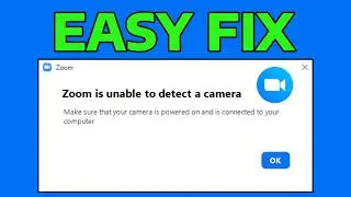 How To Fix Zoom App Is Unable to Detect a Camera in Windows 11