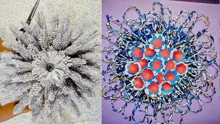 2 Amazing Flower Wall Hanging Craft Ideas | DIY Paper Craft | Waste Material Craft