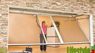 Retractable Garage Door Screens and Enclosures