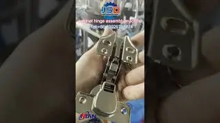 Soft close hinge assembly machine #hingeproduction