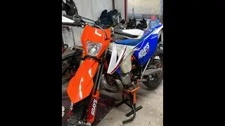 PIERWSZY WYJAZD KTM TPI 300 | HONDA | KTM | ENDURO |