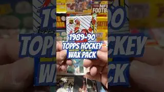 1989-90 Topps #Hockey pack opening #waxingjunk #junkwax #sportscards #nhl #waxpack