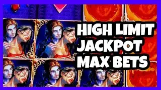 HIGH LIMIT SLOT JACKPOT/ FREE GAMES VAMPIRES EMBRACE SLOT/ LIMITE ALTO