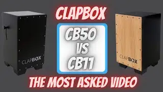 Clapbox CB50 VS CB11 In Hindi #clapbox  #clapboxcb11 #clapboxcb50 #cajon #CB50vsCB11