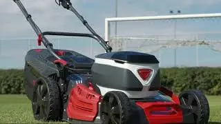 Testing the new 36V Battery Lawnmower from Al-Ko , how well will it cut a football pitch ?